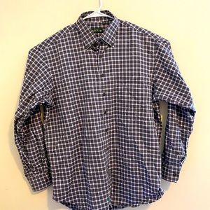 Orvis Plaid Button Front Shirt Size: XL